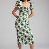 Damaris Bailey dresses Rose Dress Green Floral