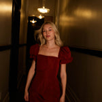 Damaris Bailey dresses Rose Dress Merlot