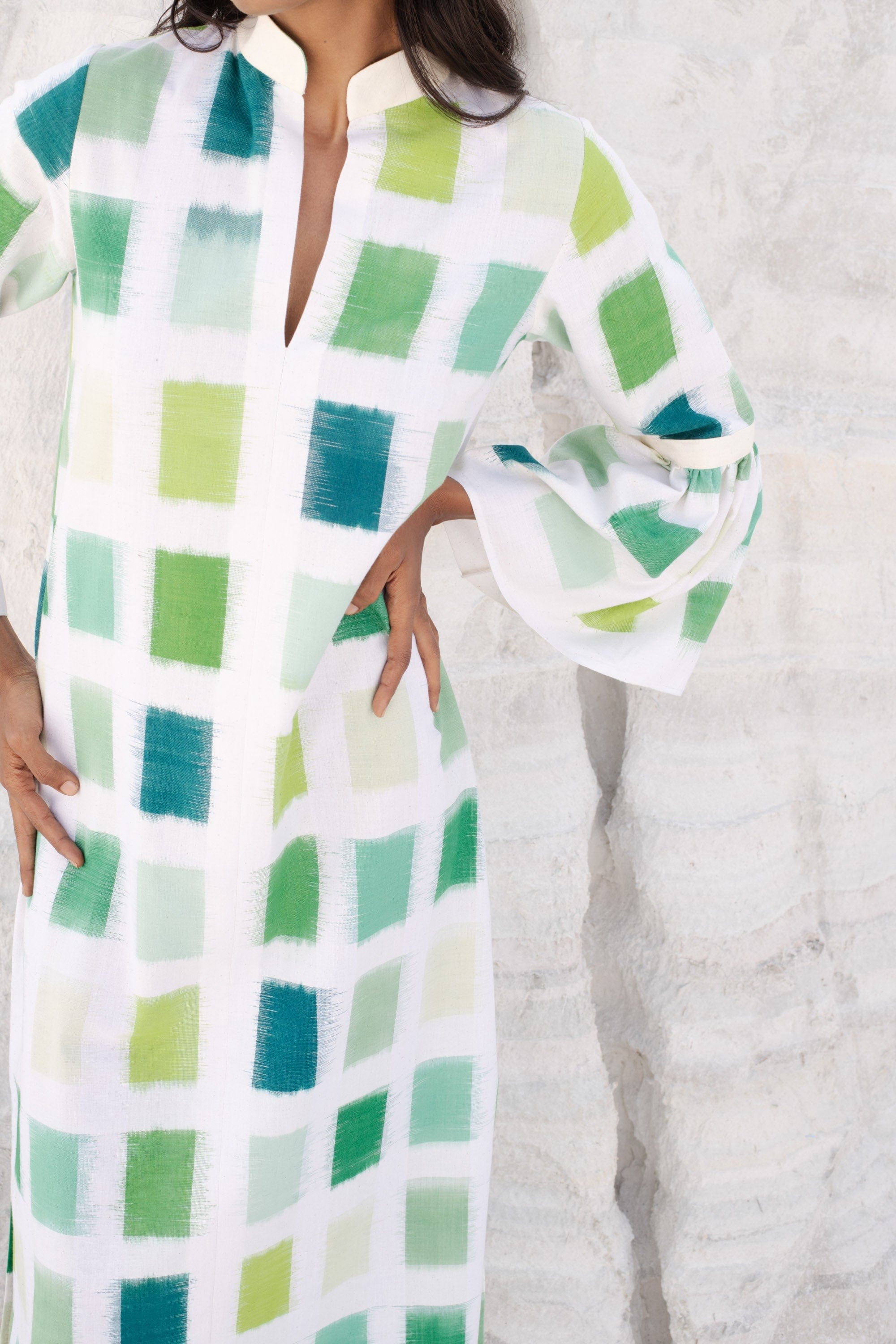De Castro Dress Green Parampara Dress