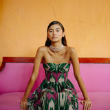De Castro Dress Jungle Orchid Dress