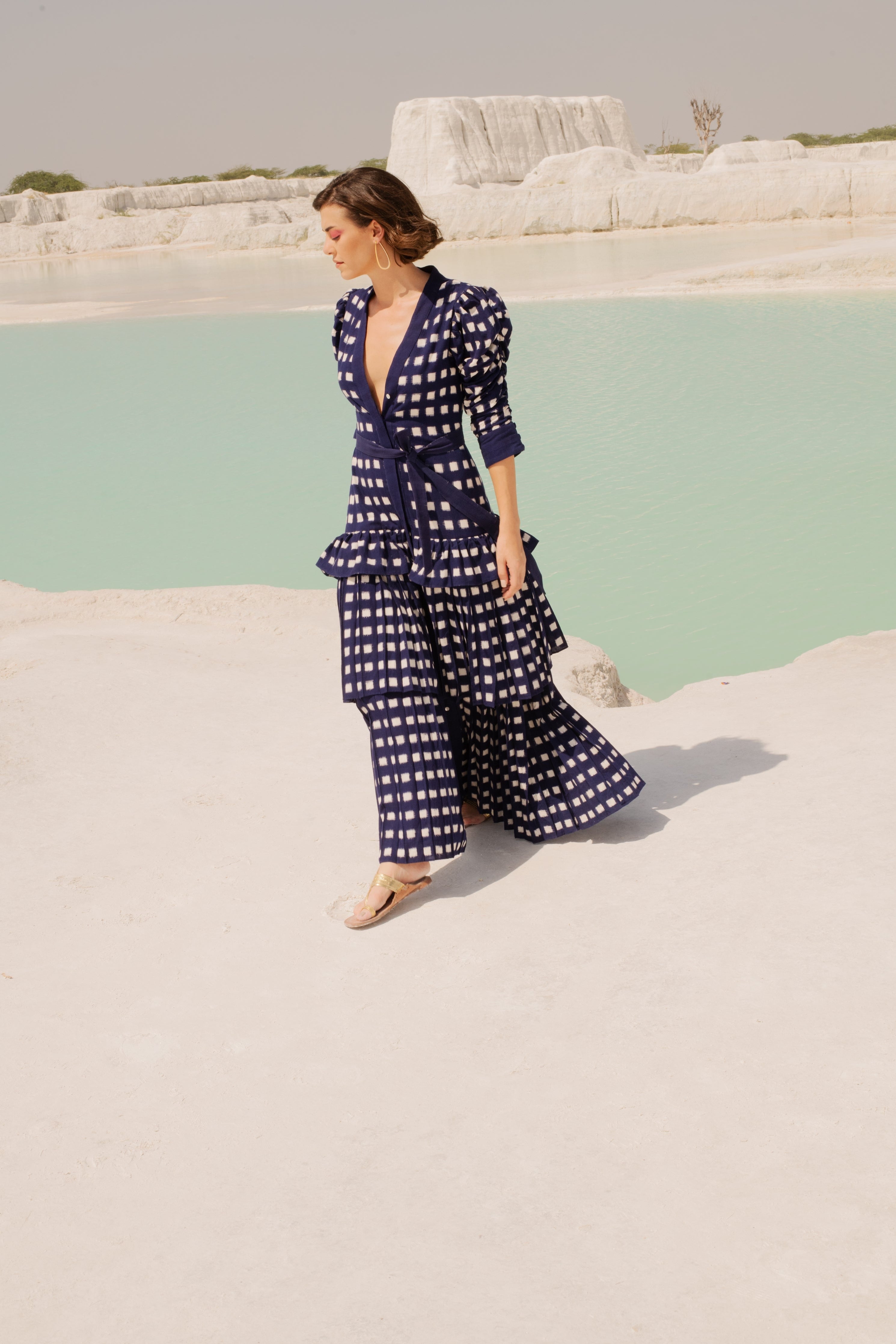 lapis denim dress Lapis anthropologie maxi dress