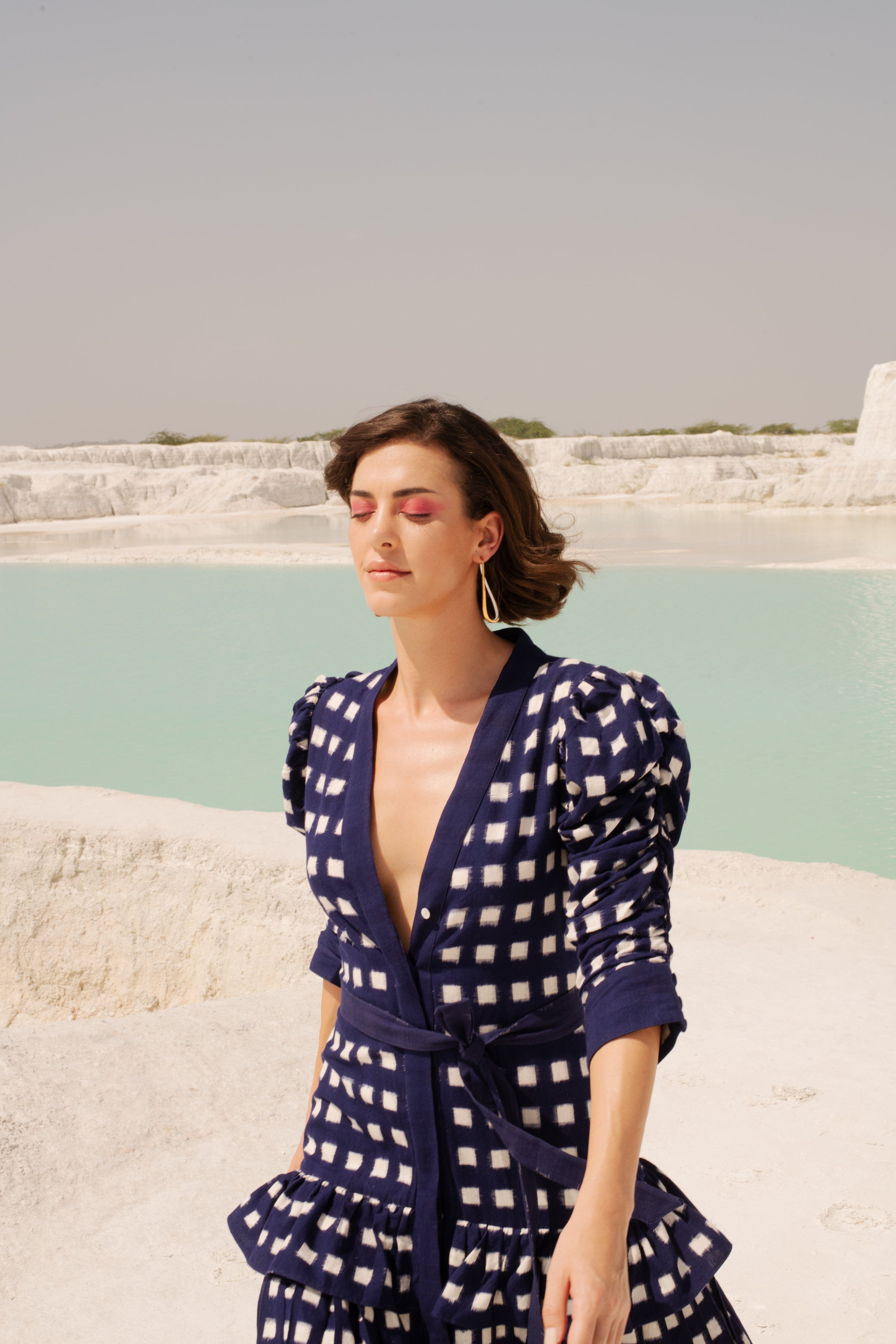 De Castro Dress Lapis Lazuli Dress