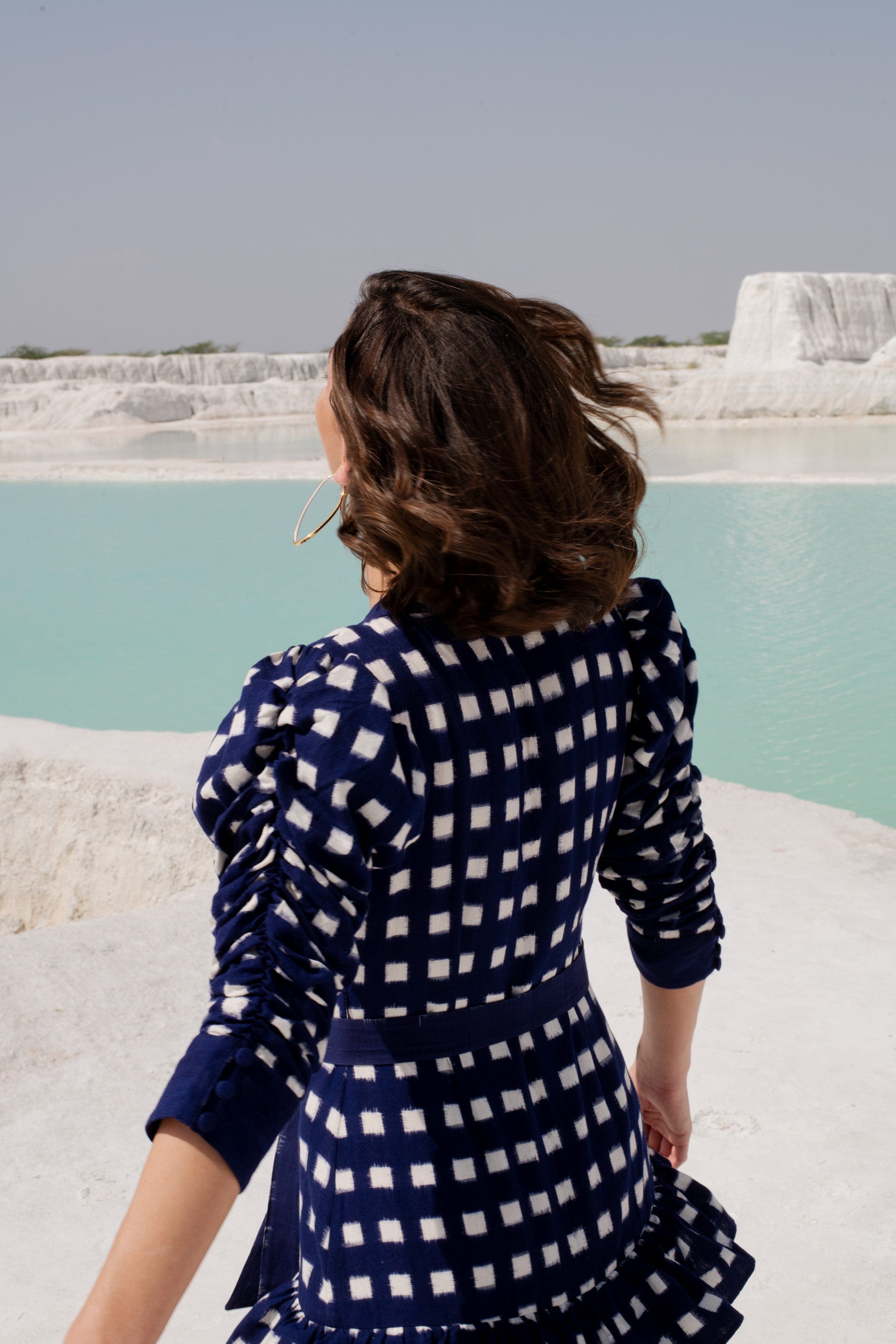 De Castro Dress Lapis Lazuli Dress