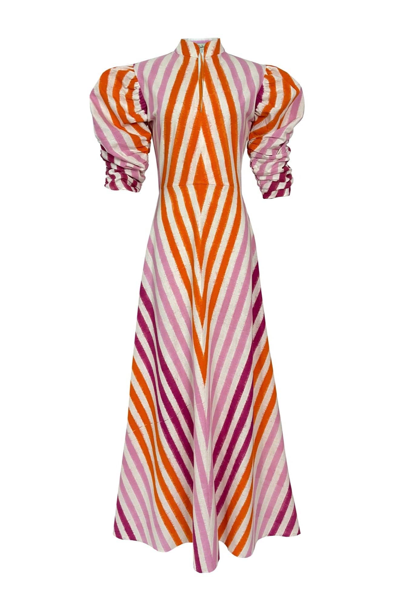 De Castro Dress Multicolor Illusion Dress