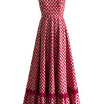 De Castro Dress Red Checkmate Dress