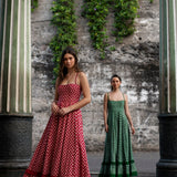 De Castro Dress Red Checkmate Dress