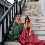 De Castro Dress Red Checkmate Dress