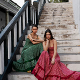 De Castro Dress Red Checkmate Dress