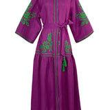 De Castro Dresses Grape Swan Dress