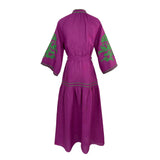 De Castro Dresses Grape Swan Dress