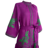 De Castro Dresses Grape Swan Dress