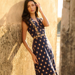 De Castro Dresses Polka Bloom Dress