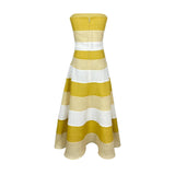 De Castro Dresses Yellow Horizon Dress