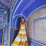De Castro Dresses Yellow Horizon Dress