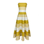 De Castro Dresses Yellow Horizon Dress