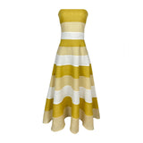 De Castro Dresses Yellow Horizon Dress