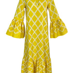 De Castro Dresses Yellow Rhombus Dress