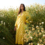 De Castro Dresses Yellow Rhombus Dress