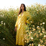 De Castro Dresses Yellow Rhombus Dress