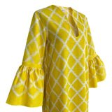 De Castro Dresses Yellow Rhombus Dress