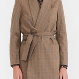 Eddy Blazer With Waist Tie