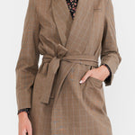 Eddy Blazer With Waist Tie