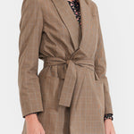 Eddy Blazer With Waist Tie