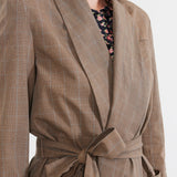 Eddy Blazer With Waist Tie