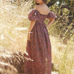 Eddy Dress Aurora Puff Sleeve Maxi Dress