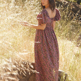 Eddy Dress Aurora Puff Sleeve Maxi Dress