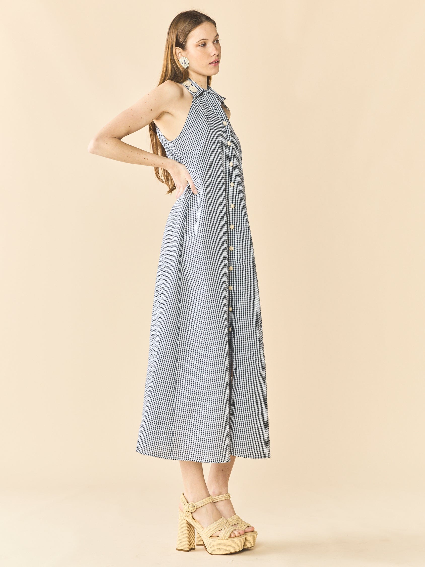 Eddy Dress Cami Collar Dress x Rainey Collaboration