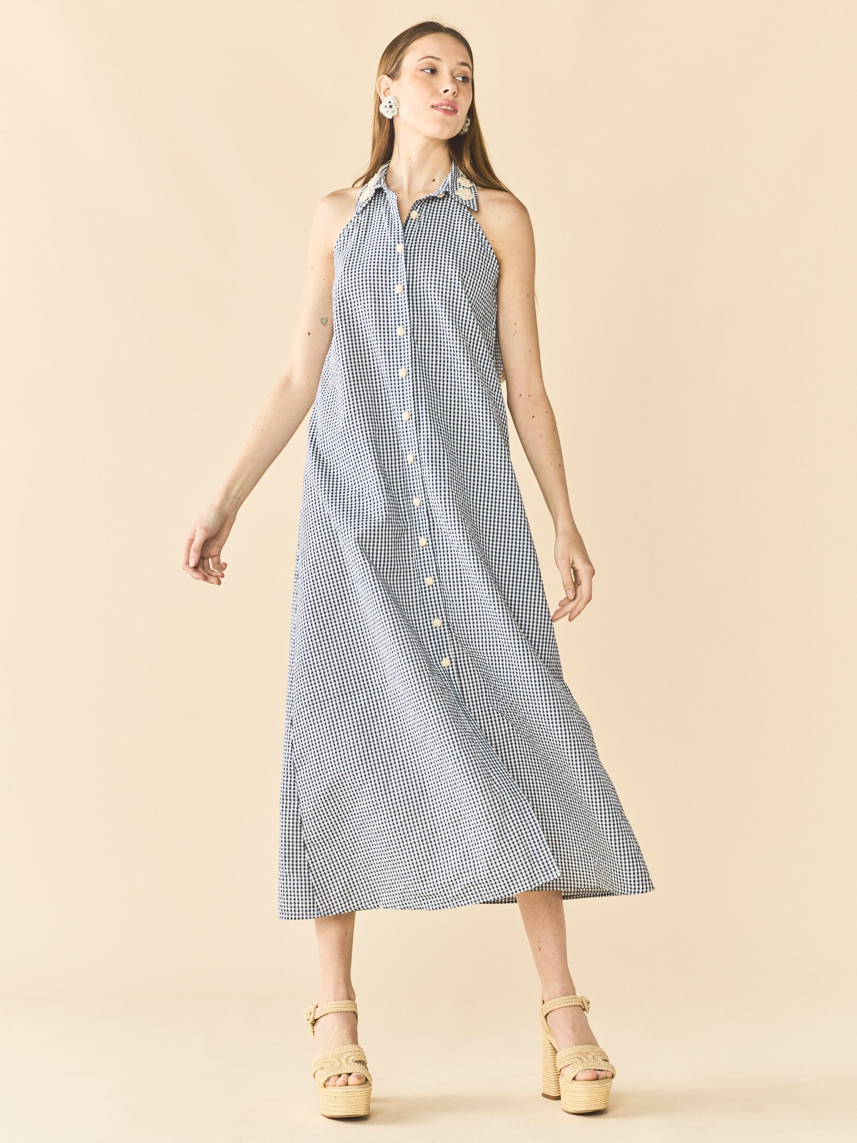 Eddy Dress Cami Collar Dress x Rainey Collaboration