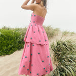 Eddy Dress Daisy Strapless Maxi Dress