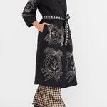 Eddy Jacket Palak Embroidered Quilted Wrap Jacket