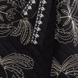 Eddy Jacket Palak Embroidered Quilted Wrap Jacket