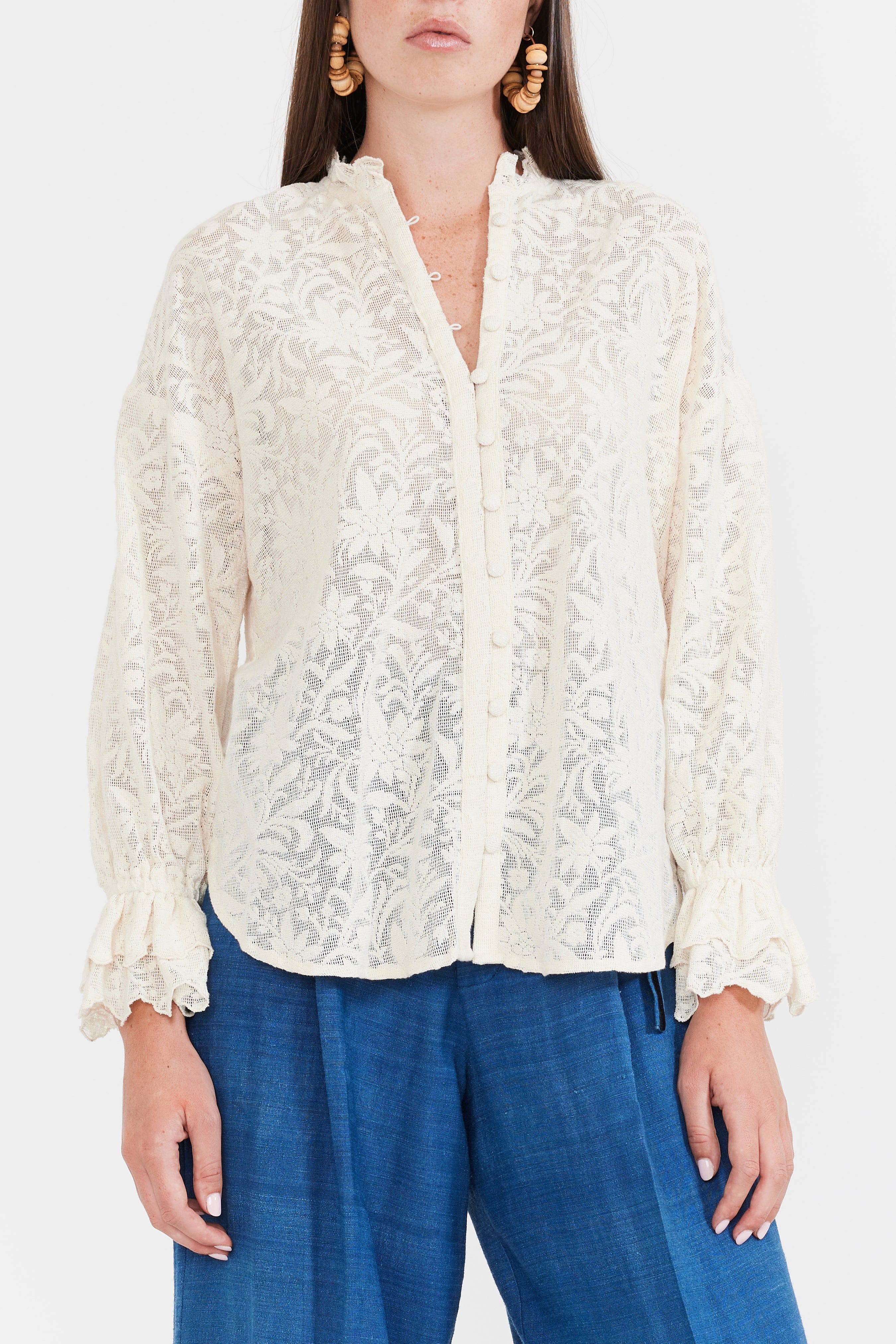 Eddy Tops Bellissima Buttondown