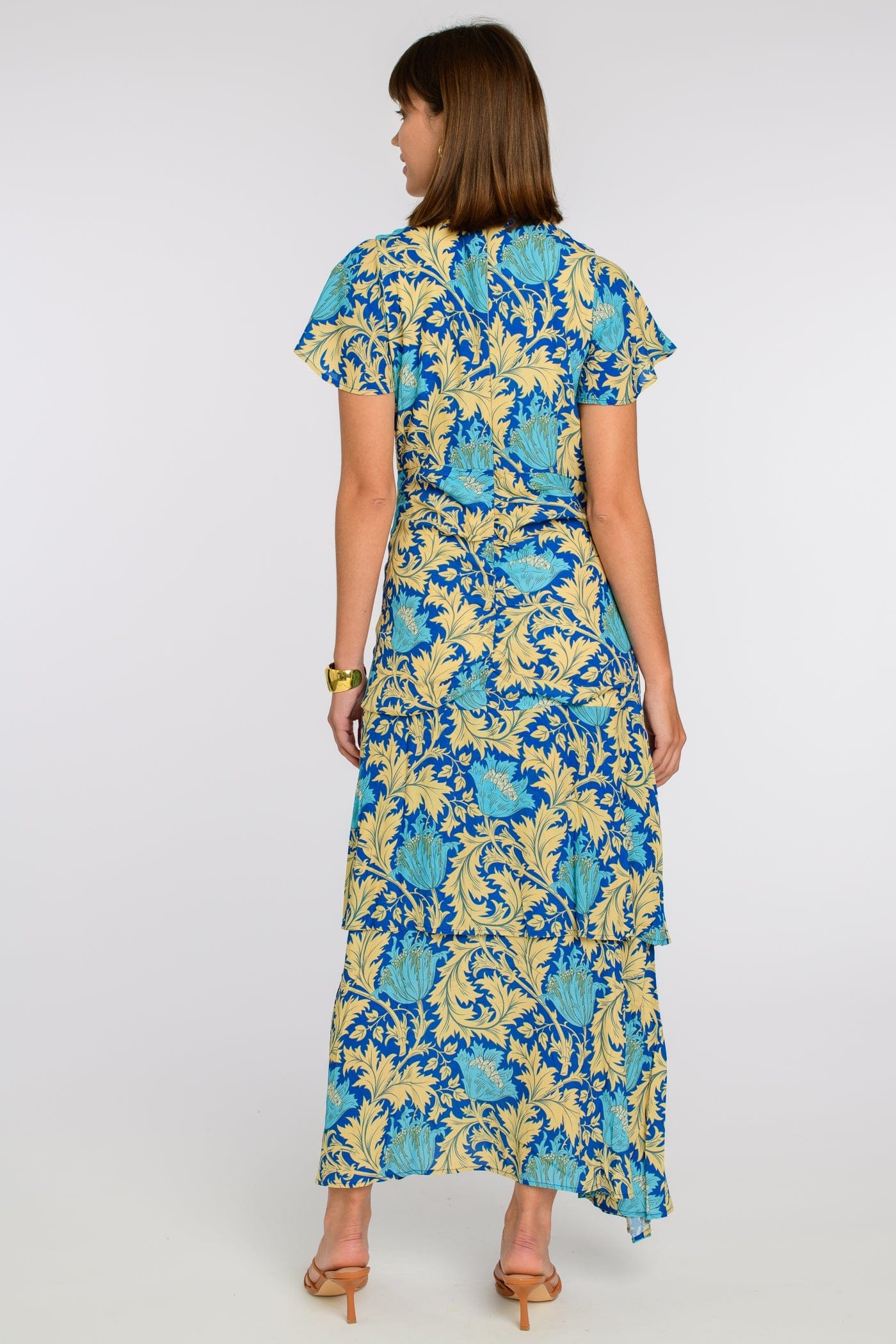 Elizabeth James The Label Dress Mackenzie Dress in Damask