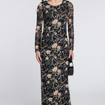 Elizabeth James The Label Dress Mia Dress in Chinoiserie Black