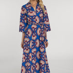 Elizabeth James The Label Dress Talia Dress in Sapphire Feather