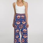 Elizabeth James The Label Pants Sutton Pant in Sapphire Feather