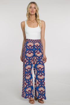 Elizabeth James The Label Pants Sutton Pant in Sapphire Feather