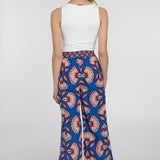 Elizabeth James The Label Pants Sutton Pant in Sapphire Feather