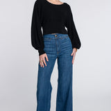 Elizabeth James The Label Sweater Cleo Sweater in Black