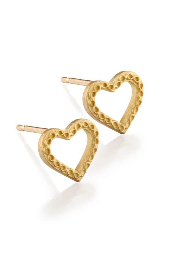 Elizabeth Moore Earrings Infinity Heart Studs