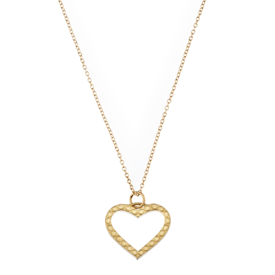 Elizabeth Moore Necklace Infinity Open Heart