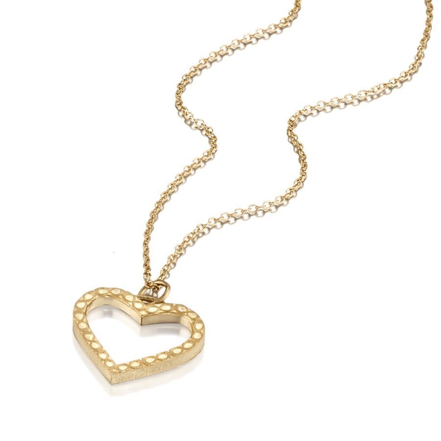 Elizabeth Moore Necklace Infinity Open Heart