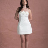 ESTEFANIA Dress Ciao Mini Dress Cream