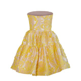 ESTEFANIA Dress Peach Bloom Mini Dress