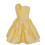 ESTEFANIA Dress Peach Bloom Mini Dress