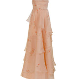 ESTEFANIA Dresses Lovely Tulip Dress Pink